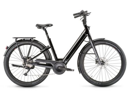 Moustache Lundi 27.3 D46 zwart 500Wh 65Nm smart, black glossy