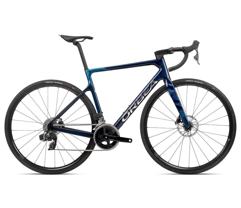 Orbea Orca M31eTeam 55 blue-blue, Blue Carbon View - Titan (Glos