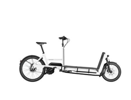 Riese & Müller Transporter2 85 vario 545WH Intuvia Bagagedrager B, True White