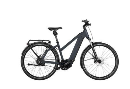 Riese & Müller Charger4 Mixte Vario 750WH Kiox Slot+Tas, Storm Blue matt