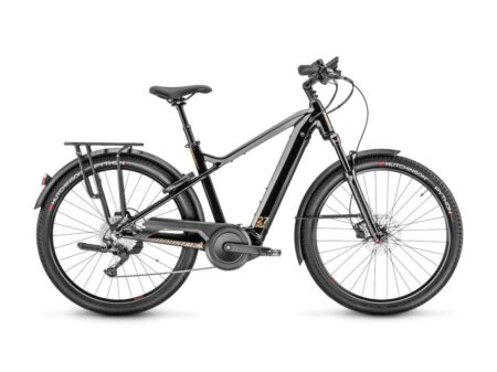 Moustache Xroad 6 H47 zwart 625Wh 85Nm smart, Black Glossy