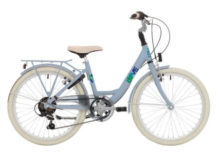 Bike Fun Love Girl Blauw 24', Metaal Blauw Matt