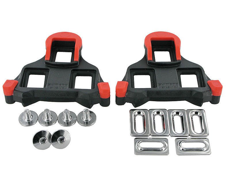 Shimano schoenplaatjes SM-SH10 SPD-SL rood