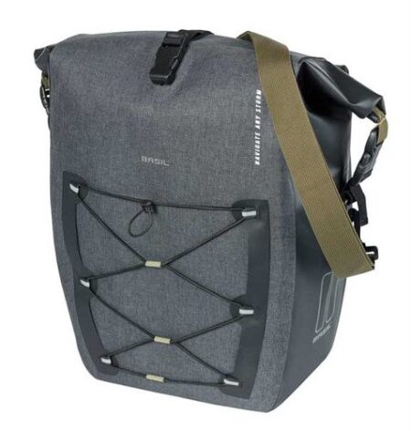 Basil fietstas enkel Navigator Storm MIK Side L zw