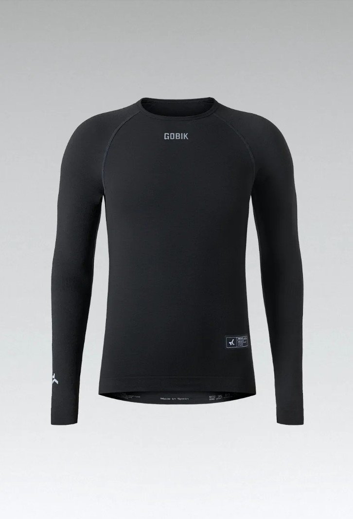 Long Sleeve Baselayer Winter Merino Men Coal L-XL