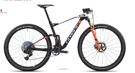 Olympia F1-X xl 29, Zwart-Wit-Oranje