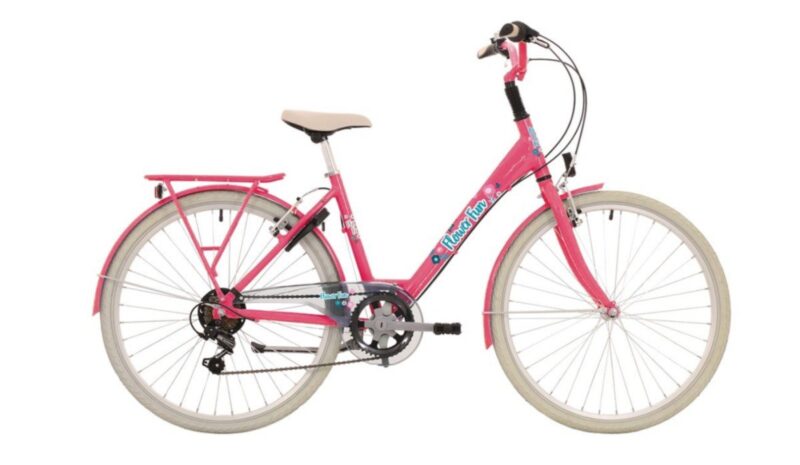BIKEFUN Flower Fun 26" old rose 6v Meisjes Old Rose 26 26" 2025