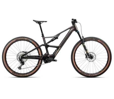 ORBEA RISE SL M20 630W Heren Cosmic Carbon View - Golden Sand (Gloss) L L 2025