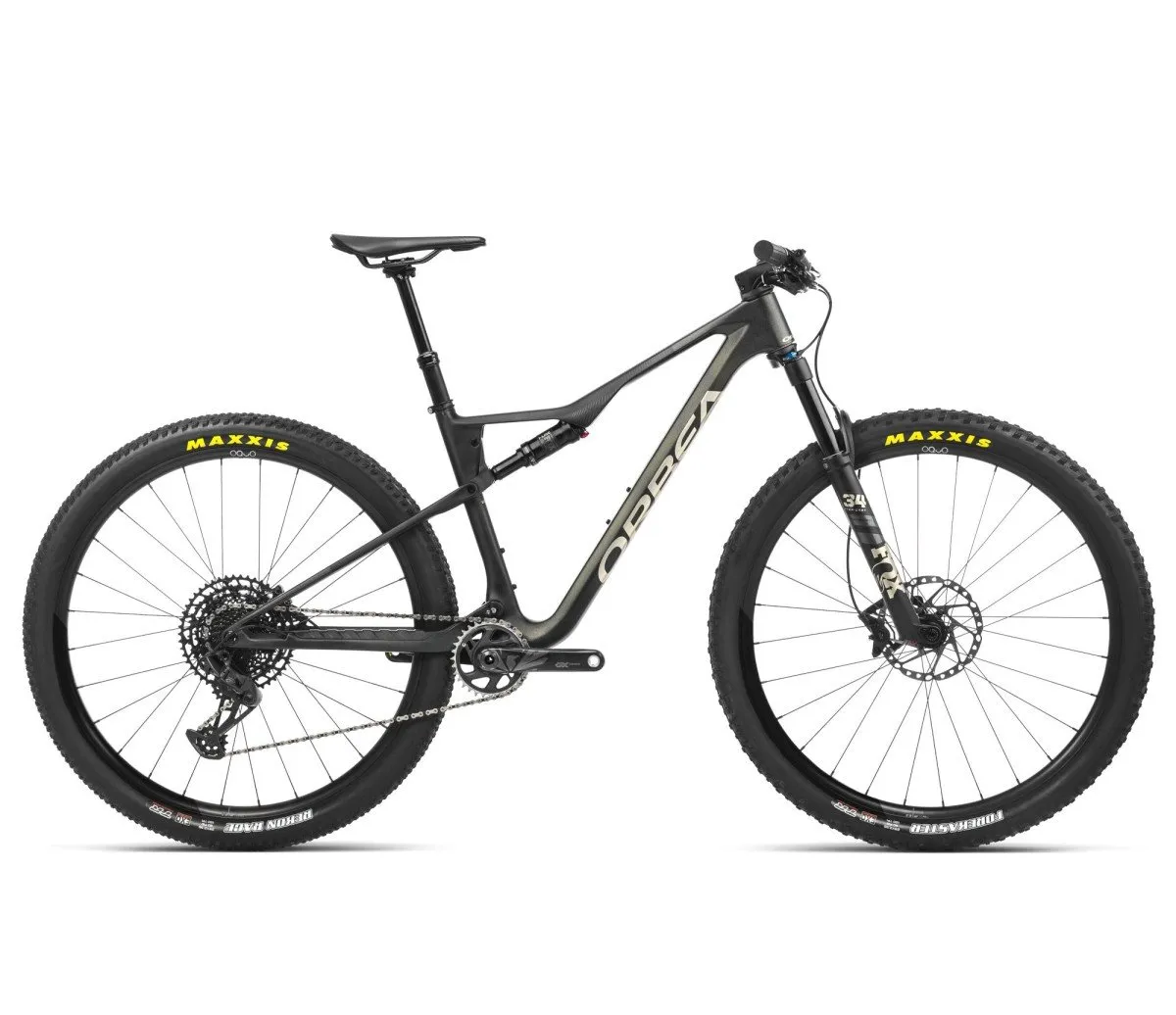 Orbea Oiz M20 BLK-BLK Heren Zwart 46cm L 2023