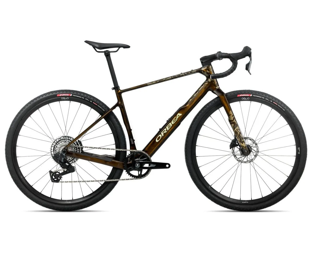 ORBEA TERRA M31eTEAM 1X Heren Caramel Carbon View (Gloss) M M 2026