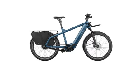 Riese & Müller Multicharger2 GT Vario 750WH+250WH Kiox Cargo blauw 51cm 2025