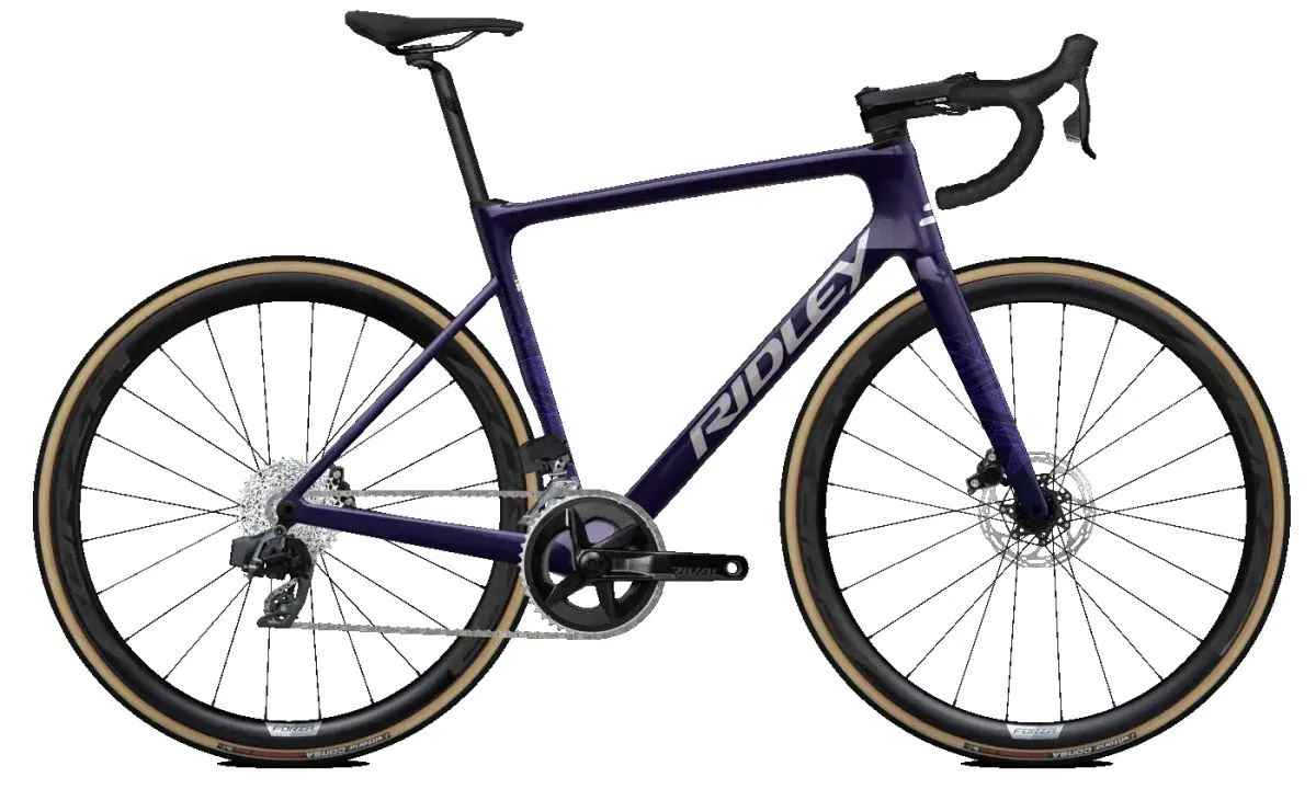 Ridley Falcn Shimano Ultegra DI2 2x12sp FAL26D2s - Dark Indigo / Silver S 2026