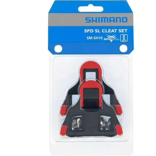 Shimano schoenplaatjes SM-SH10 SPD-SL rood