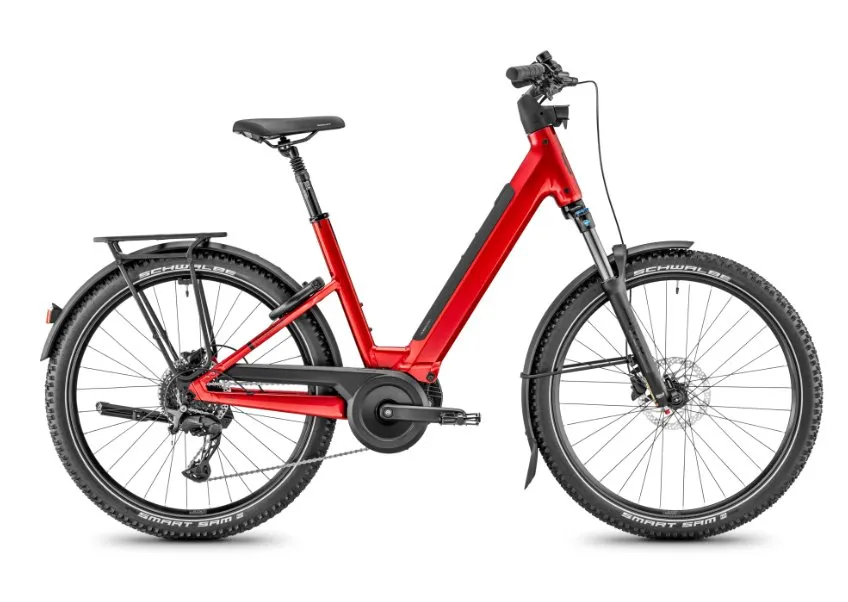 Moustache XROAD 4 S 600WH 75NM purion 200 Dames red glossy 39cm S 2026