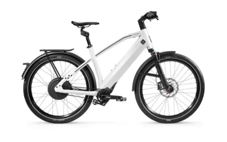 Stromer ST2 Pinion Sport L met verende vork en verende zad Moon Grey L 2026