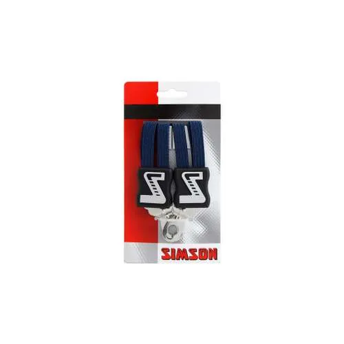 Simson snelbinder kort donker blauw