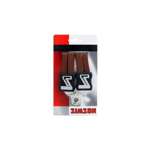 Simson snelbinder lang bruin