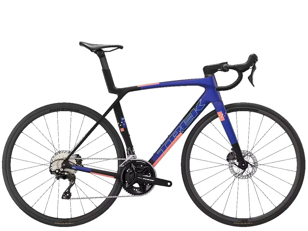 TREK Madone SL 5 Gen 8 MATTE COBALT BLUE/TREK BLACK/LIVING CORAL M M 2027