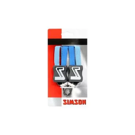 Simson snelbinder kort kobalt blauw