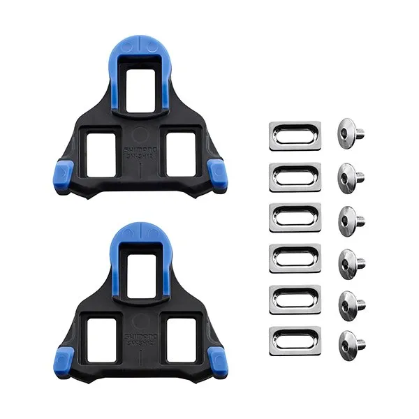 Shimano schoenplaatjes SM-SH12 SPD-SL blauw