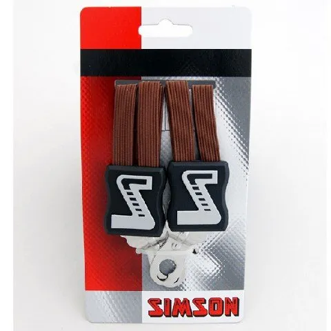 Simson snelbinder lang bruin