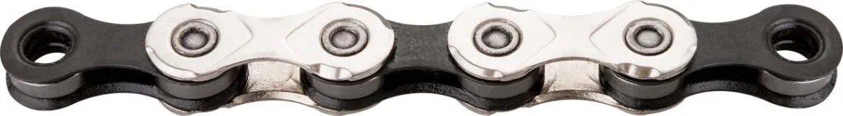 KMC ketting X11 silver/black 118s