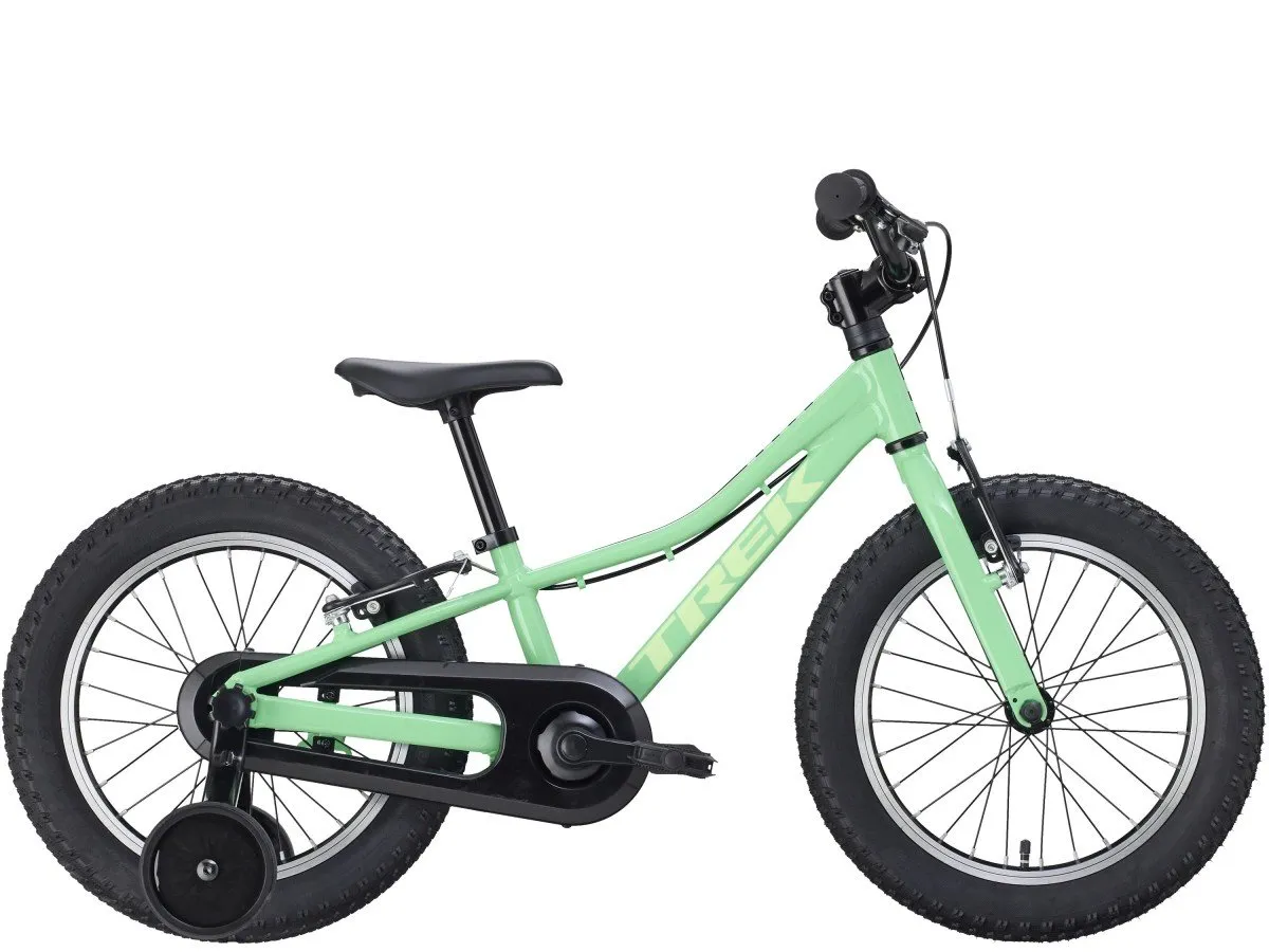 TREK Precaliber 16" freewheel GREEN FLASH met 16&quo 21cm 2027