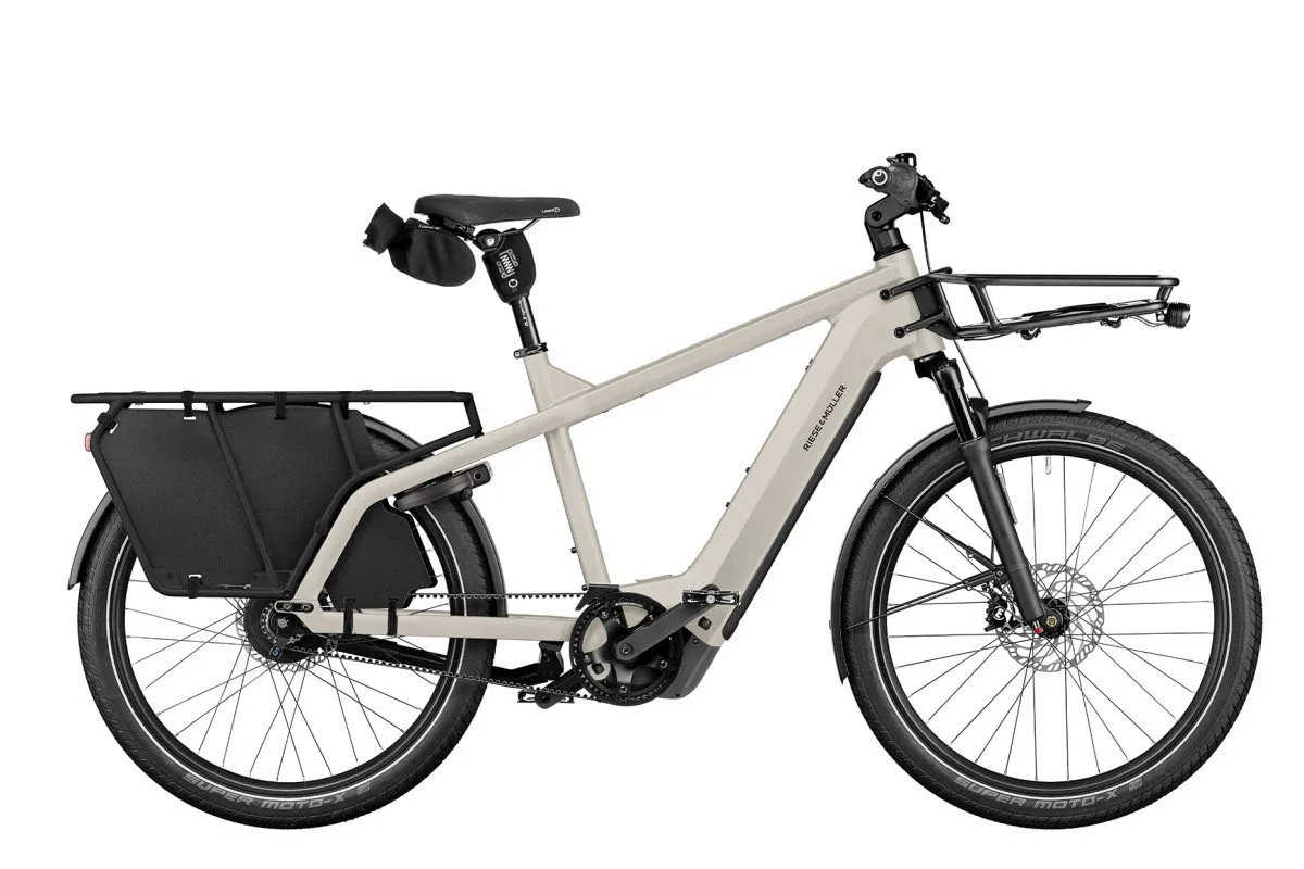RIESE UND MÜLLER Multicharger3 vario Desert/black Matt 47 cm 47cm 47 cm 2027