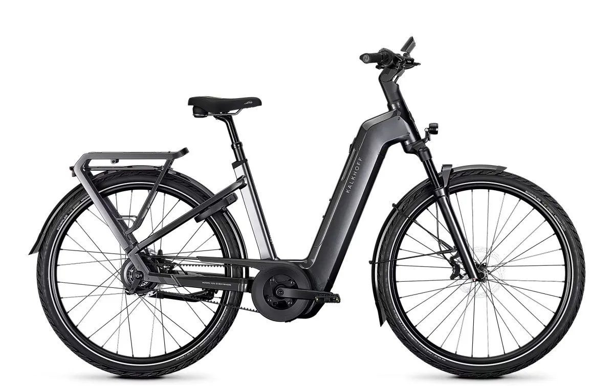 KALKHOFF IMAGE 5+ ADVANCEretour Kalkhoff Diamondblack Glossy Glans 43cm